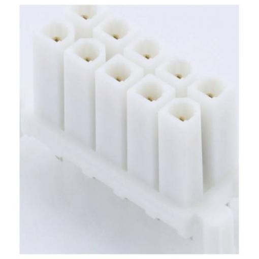 Molex vestavná zásuvková lišta (standardní) 15-24-7103, 1 ks Bulk