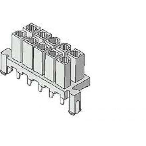 Molex vestavná pinová lišta (standardní) 44475-1421, 1 ks Tray
