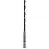 Bosch Accessories 2609255141 2609255141 HSS kovový spirálový vrták 4 mm válcované za tepla 1/4 (6,3 mm) 1 ks