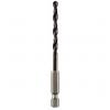 Bosch Accessories 2609255141 2609255141 HSS kovový spirálový vrták 4 mm válcované za tepla 1/4 (6,3 mm) 1 ks