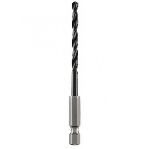 Bosch Accessories 2609255141 2609255141 HSS kovový spirálový vrták 4 mm válcované za tepla 1/4 (6,3 mm) 1 ks
