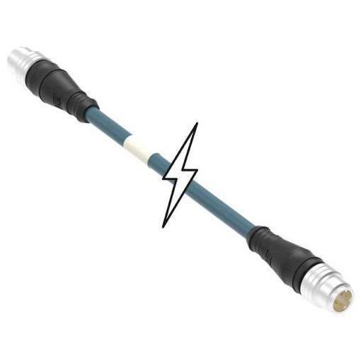 Molex upravený zástrčkový konektor pro senzory - aktory, 1300480085, 1 ks
