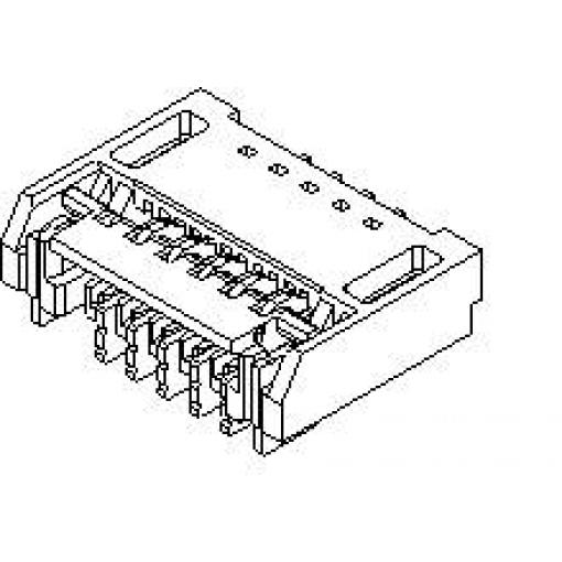 Molex Konektor FFC / FPC 501912-3590, 1 ks Tape on Full reel