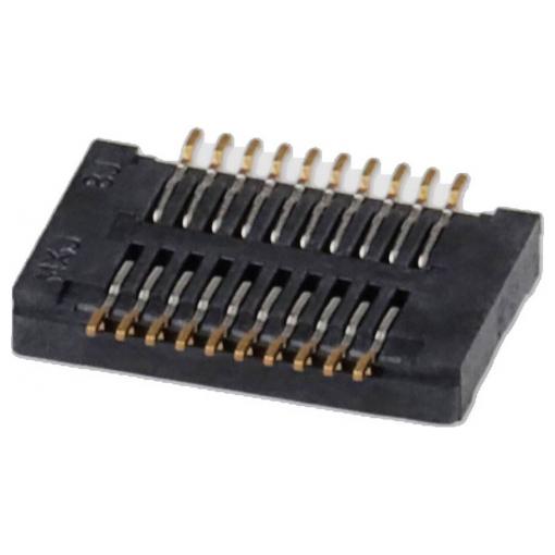 Molex Mezipatrové konektory 54722-0224, 1 ks Tape on Full reel