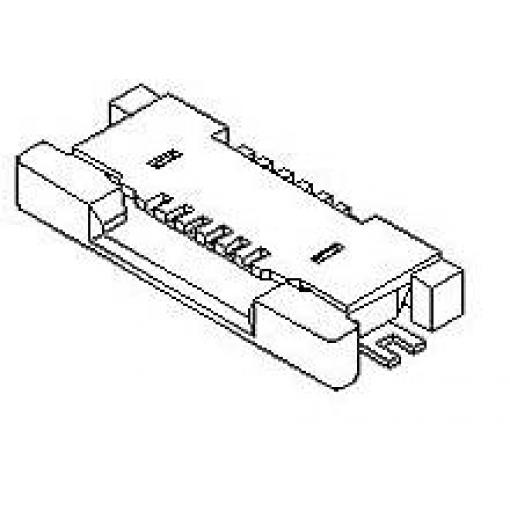 Molex Konektor FFC / FPC 54550-1871, 1 ks Tape on Full reel