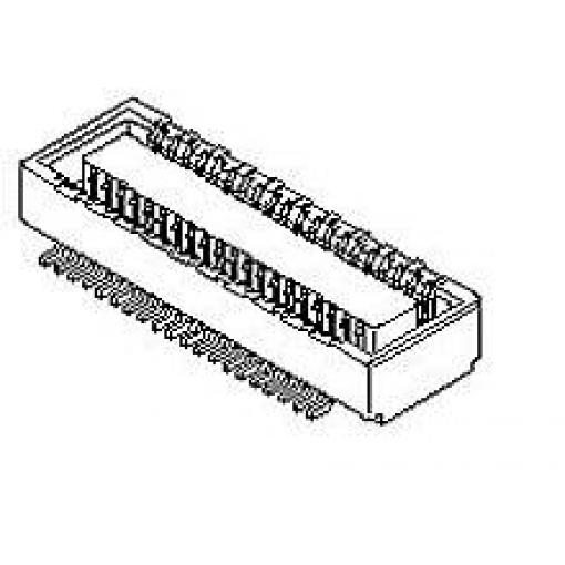 Molex Mezipatrové konektory 30, rozteč 0.5 mm, 54102-0304, 1 ks Tape on Full reel