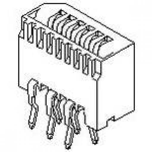 Molex Konektor FFC / FPC 52045-1545, 1 ks Tray