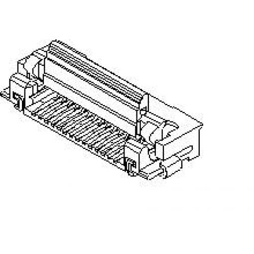 Molex Konektor FFC / FPC 52893-0895, 1 ks Tape on Full reel