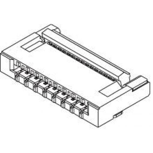 Molex Konektor FFC / FPC 501616-2775, 1 ks Tape on Full reel