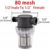 Filtr na vodu 1/2" 80 mesh (177 μm), nerezový