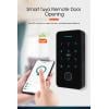 Inteligentní WiFi TUYA dotyková voděodolná klávesnice s biometrií a RFID čtečkou | ZONEWAY F100