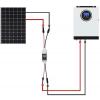 Rozvaděč DC s jističem 25 A/C 2P LQB1-63Z, 500 V DC, IP65