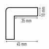 Durable 1112130 Eckschutzprofil C35 magnetisch