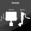 Müller-Licht Miami 21600063 venkovní LED reflektor 20 W Barvy světla (LED svítidlo): neutrální bílá