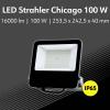 Müller-Licht Chicago 21600066 venkovní LED reflektor 100 W Barvy světla (LED svítidlo): neutrální bílá