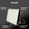 Müller-Licht Miami 21600061 venkovní LED reflektor 30 W Barvy světla (LED svítidlo): neutrální bílá