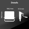 Müller-Licht Miami 21600061 venkovní LED reflektor 30 W Barvy světla (LED svítidlo): neutrální bílá