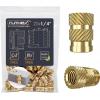 ruthex Závitová vložka Vhodné pro 3D tiskárnu: podporující PLA RX-1/4“-20x12.7 GE-1/4x127-001