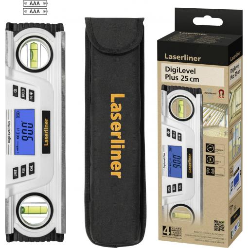 Laserliner DigiLevel Plus 25 081.249E digitální vodováha s magnetem