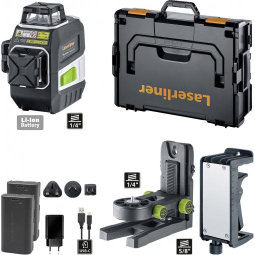 Laserliner MasterPlane-Laser 3G Pro Liniový 360° laser