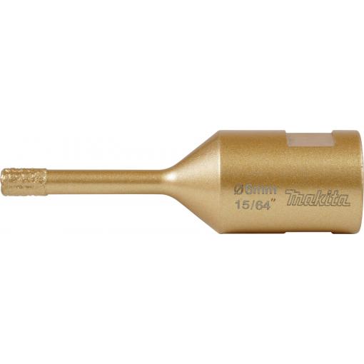 Makita D-79918 dutá vrtací korunka 6 mm diamantová vrstva 1 ks