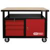 KS Tools 8650101 pracovní stůl (š x v x h) 1200 x 840 x 600 mm černá, červená