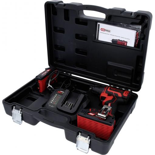 KS Tools aku vrtací šroubovák, 18 V, 2 Ah Li-Ion 515.6400