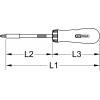 KS Tools 159.2035 bitový šroubovák 1/4