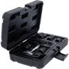 KS Tools 150.1040 Sada 3/8 speciálních profilů pro plastové šrouby a výpustné oleje, 9 ks