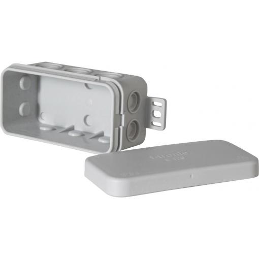 F-Tronic 7340141 rozbočovací krabice (d x š x v) 75 x 37 x 40 mm světle šedá IP54 10 ks