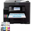 Epson EcoTank ET-5855 multifunkční tiskárna inkoustová barevná A4 tiskárna, skener, kopírka, fax Tintentank systém, USB, Wi-Fi