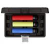 KS Tools 515.0865 Sada hliníkových hlavic na nástrčný klíč, extra dlouhé, 3 ks, 1/2, 17, 19, 21 mm
