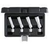 KS Tools 517.1145 Sada nástrčných hlavic pro zapalovací svíčky 3/8, 4 ks, magnetická s kloubem