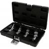 KS Tools 517.1145 Sada nástrčných hlavic pro zapalovací svíčky 3/8, 4 ks, magnetická s kloubem