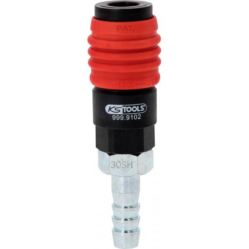 Univerzální bezpečnostní spojka 3v1, 11 mm s hadicovým nástavcem KS Tools 999.9102
