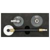 KS Tools 160.0695 Sada adaptérů pro odvzdušnění brzd Tesla, 3 ks