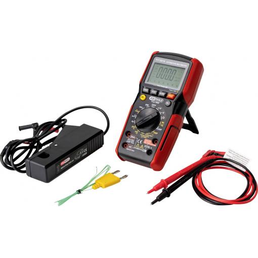 KS Tools Digital Multimeter inkl. Prüfspitzen 117.0215 digitální stolní multimetr, vč. testovacího kabelu, CAT IV 600 V