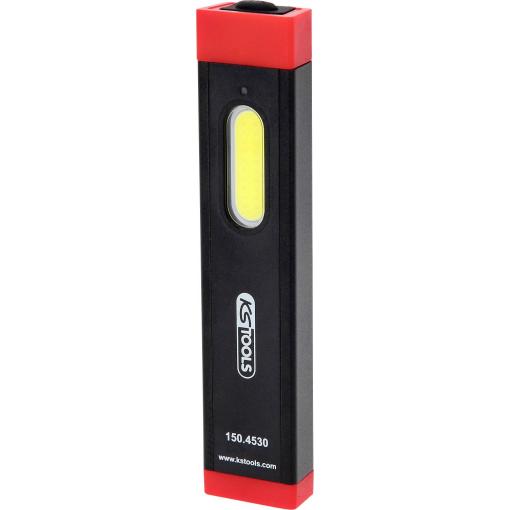 KS Tools UltimateBEAM Aluminium LED-Inspektionsla COB LED pracovní svítidlo, s klipem na opasek, 500 lm, 7 h