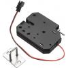 Elektrický zámek XG-07C, 12 V DC, 1,8 A, černý
