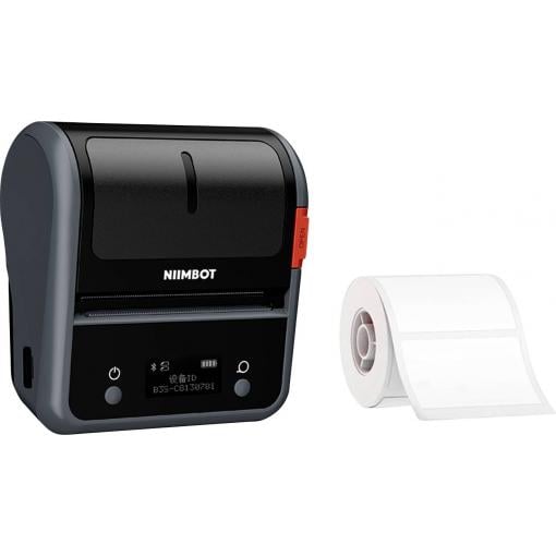 NIIMBOT B3S_P Portable thermal label printer tiskárna štítků termální s přímým tiskem 203 x 203 dpi Šířka etikety (max.): 75 mm Bluetooth®, USB