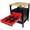 KS Tools 8650010 pracovní stůl (š x v x h) 600 x 840 x 600 mm černá, červená