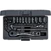 KS Tools 130.0300 sada nástrčných klíčů, 1/4 , 5/16, 3/8 , NEW-48081