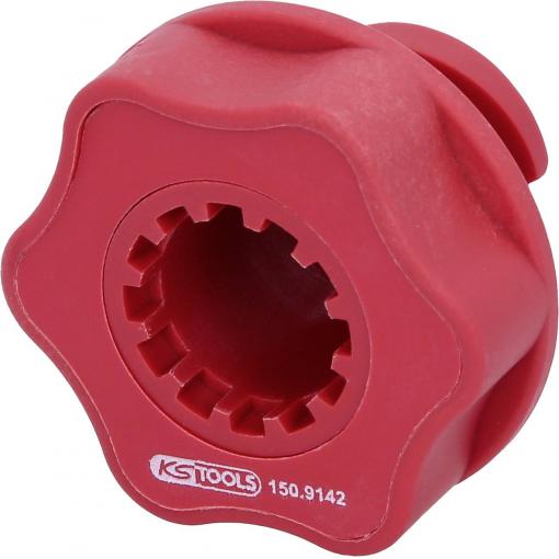 KS Tools 150.9142 Bajonetový adaptér pro olejové plnicí trychtýře pro Ford, Hyundai, Jaguar, Volvo, Mazda a Volvo