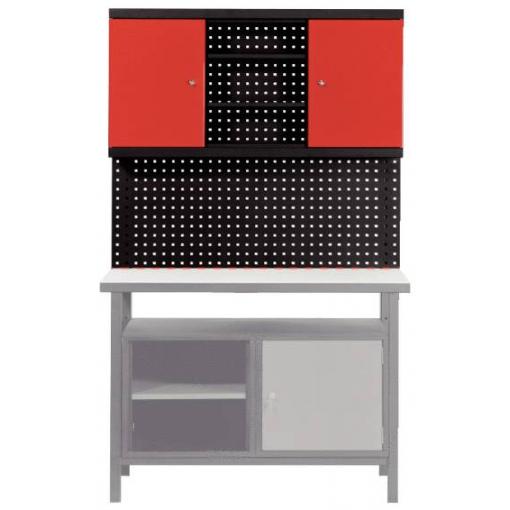 KS Tools 865.0009 Rozšiřující systém zadní stěny pro pracovní stoly, se skříní (š x v x h) 1200 x 710 x 200 mm 1 ks