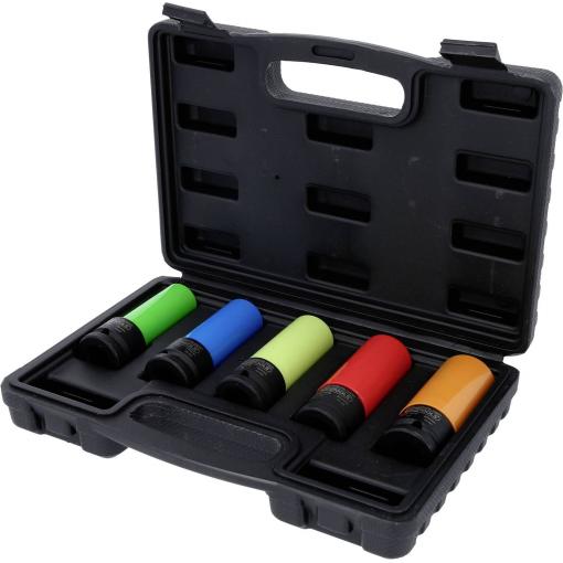 KS Tools 515.0870 Sada silových nástrčných hlavic, 1/2, robustní, 5 ks