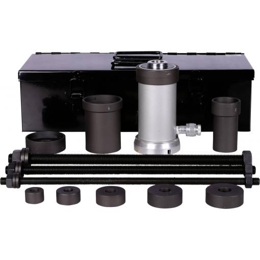 KS Tools 460.3755 Univerzální sada objímek s hydraulickým válcem 18 t, 24 ks