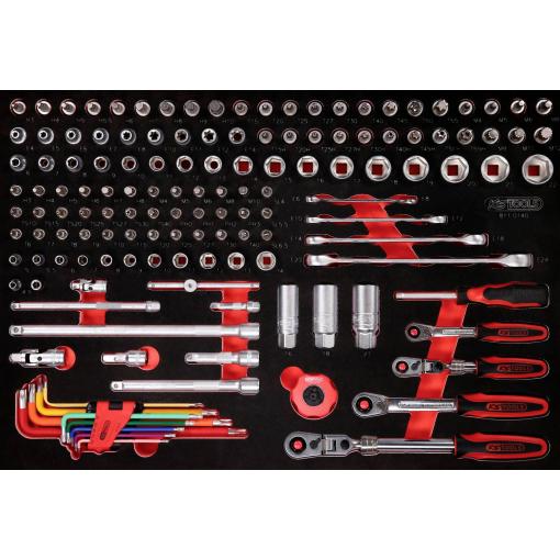 KS Tools 811.0140 sada nástrčných klíčů, 811.0140
