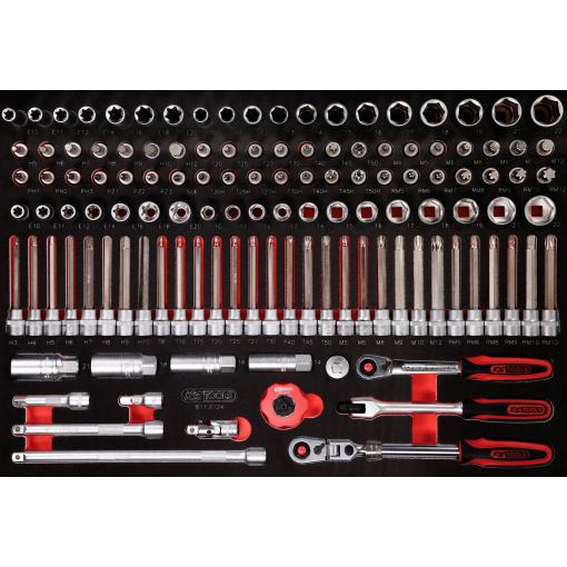 KS Tools 811.0124 sada nástrčných klíčů, 811.0124