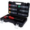 KS Tools 150.9820 Sada kleští na ruční nýty 3 v 1, otočná, 12 ks