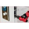 KS Tools 150.9820 Sada kleští na ruční nýty 3 v 1, otočná, 12 ks